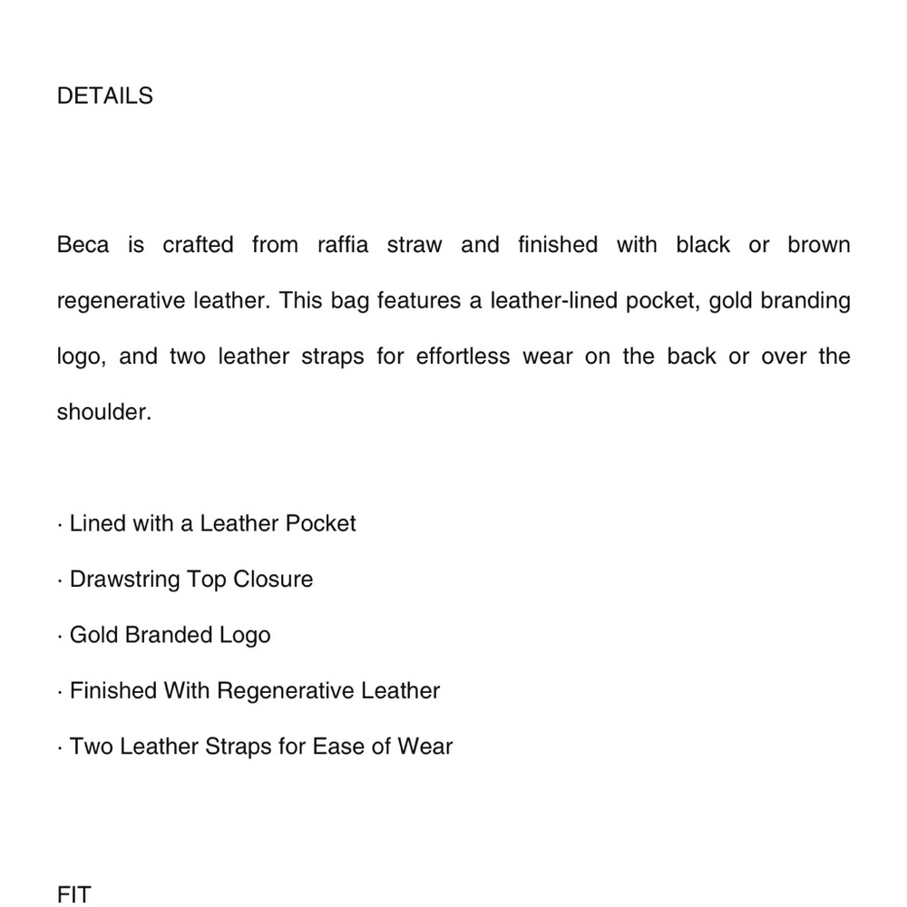 NWT Janessa Leone Straw Beca Bag - Picture 3 of 5